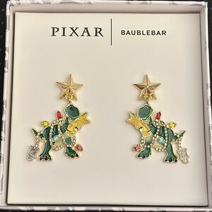 Baublebar X Pixar Toy Story Rex Christmas Earrings
